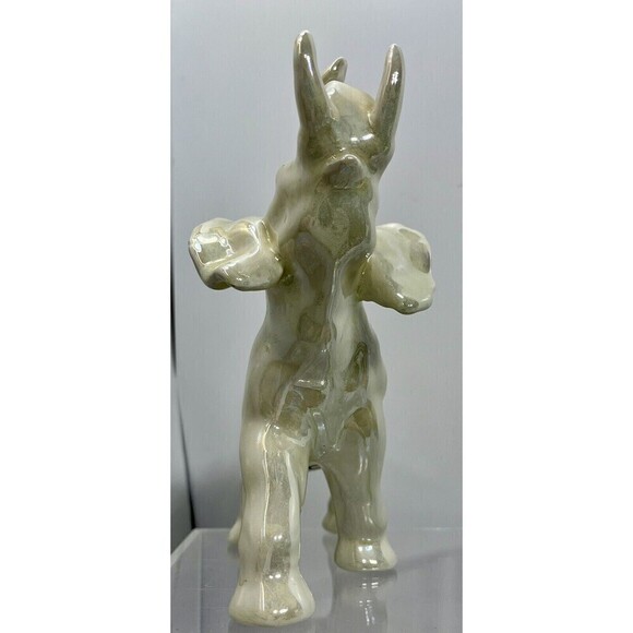 Marked RC White Elephant Figurine Mid Century Modern MCM - Picture 10 of 16